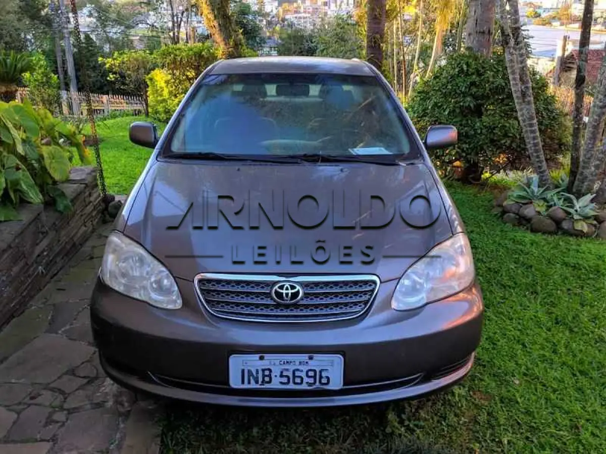 LOTE 6 - LEILÃO SUSPENSO TOYOTA COROLLA AUTOMÁTICO 2006 - AGUARDA AVALIAÇÃO -TODOS OS LANCES SEM AVALIAÇÃO SÃO INVÁLIDOS