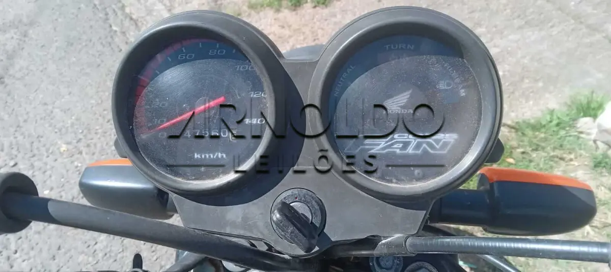 LOTE 001 - MOTO HONDA CG 125 FAN 2008