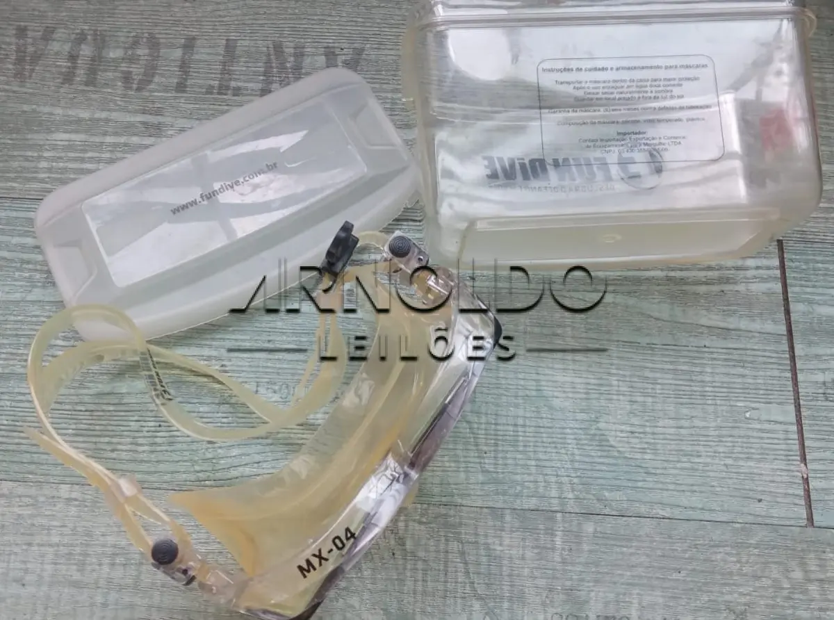 LOTE 011 - SNORKEL E SAPATILHA