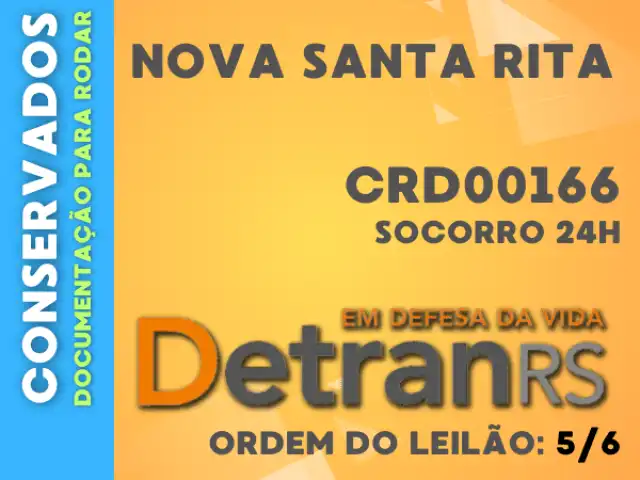 CONSERVADOS - NOVA SANTA RITA - CRD00166 - SOCORRO 24H