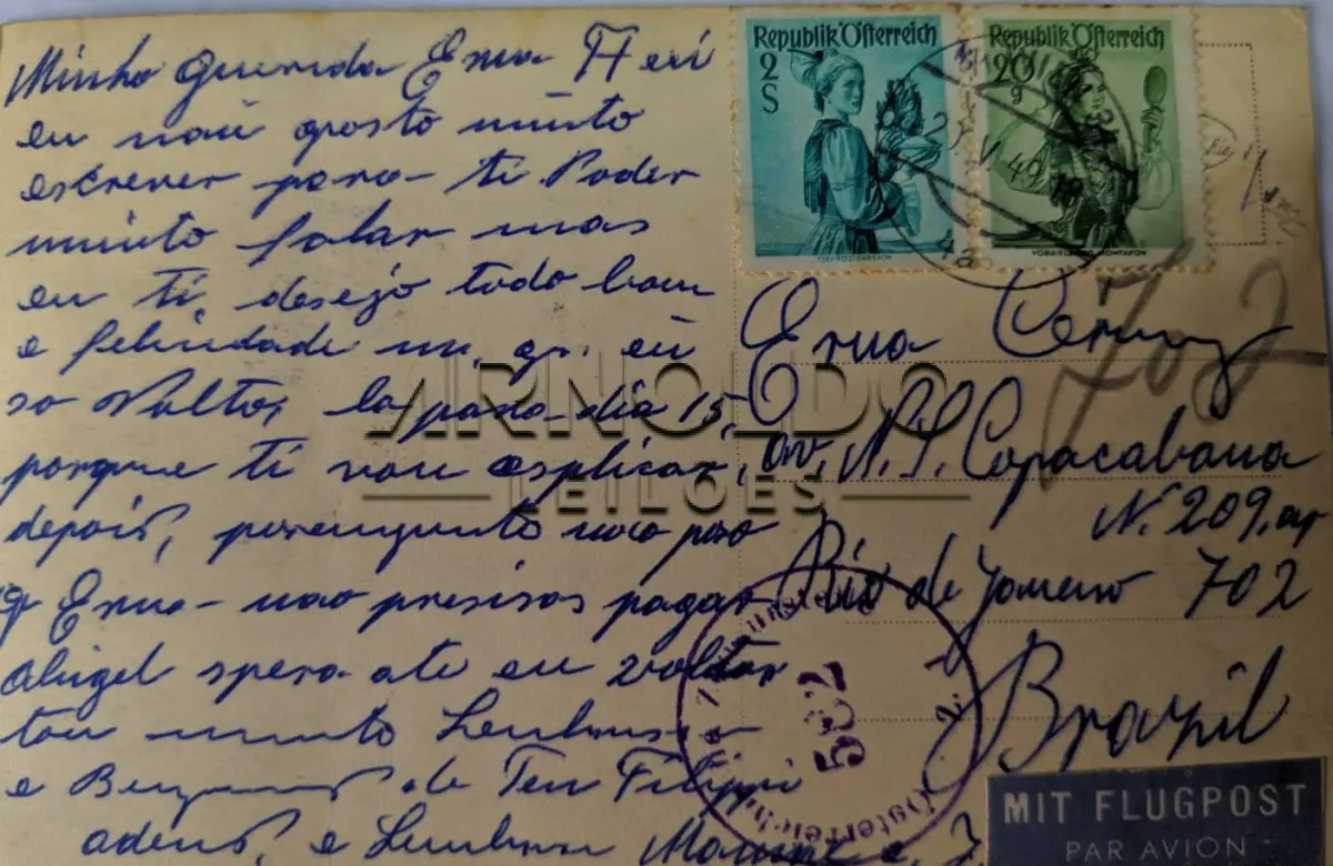 LOTE 2 - CARTÃO POSTAL WIEN