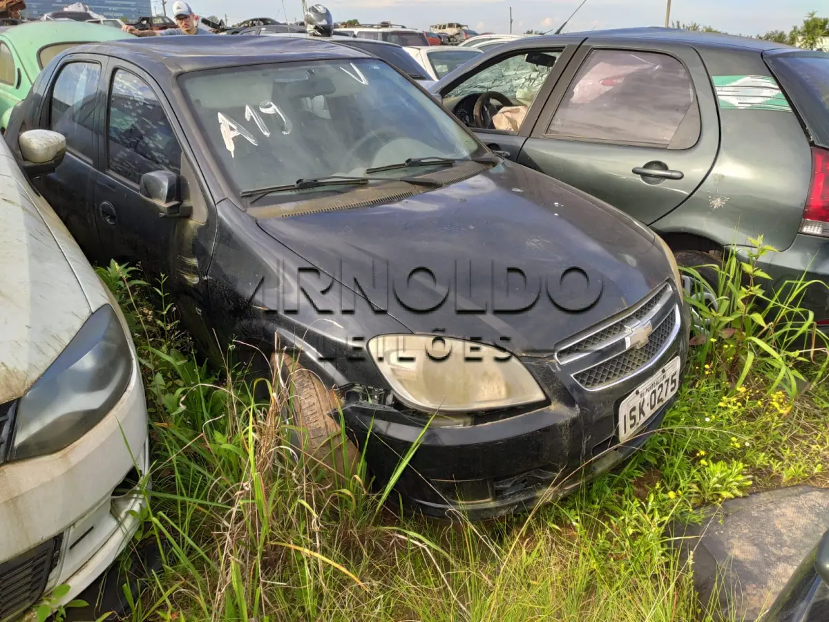 LOTE 001 - Chevrolet Prisma 1.4 LT 2012 Preto