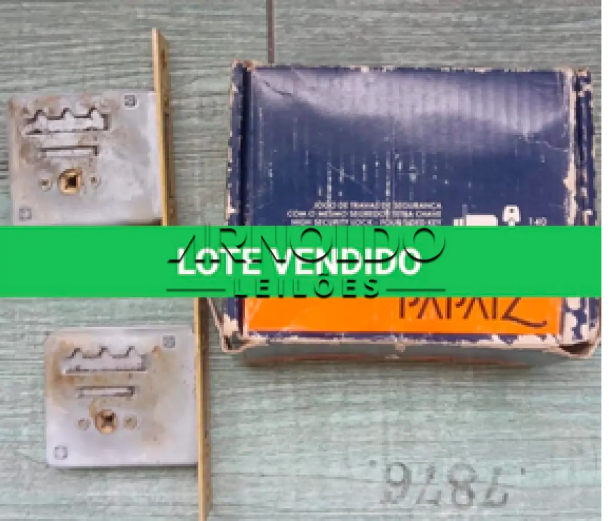 LOTE 003 - FECHADURA TRAVA AUXILIAR