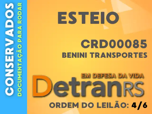 CONSERVADOS - ESTEIO - CRD00085 - BENINI TRANSPORTES