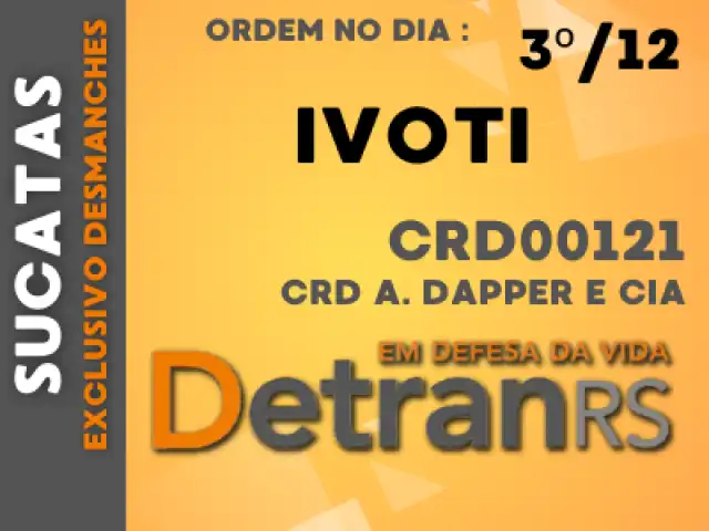 SUCATAS - IVOTI - CRD00121