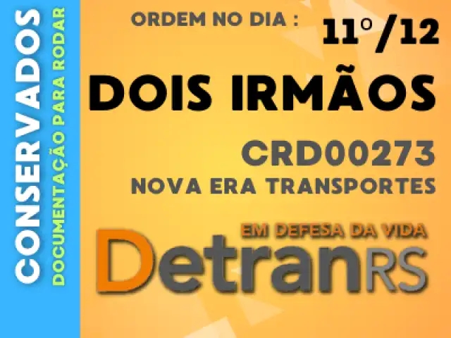 CONSERVADOS - DOIS IRMÃOS - CRD00273