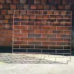 2 GRADES DE FERRO EM BOM ESTADO DE CONSERVAÇÃO 1,63M X 1,40M LXA