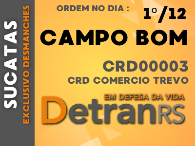 SUCATAS - CAMPO BOM - CRD00003