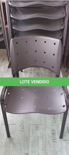 13 CADEIRAS ERGOPLAX PRETA