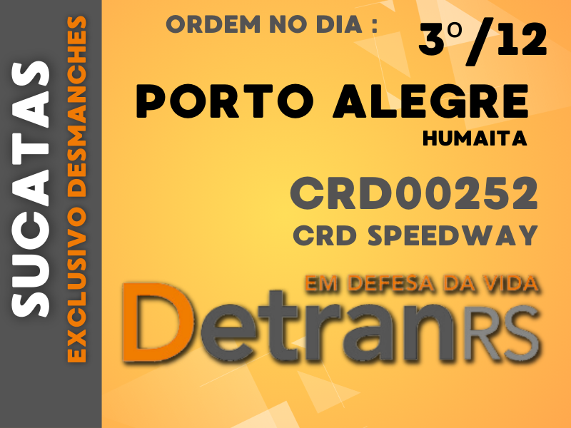 SUCATAS - PORTO ALEGRE - CRD00252